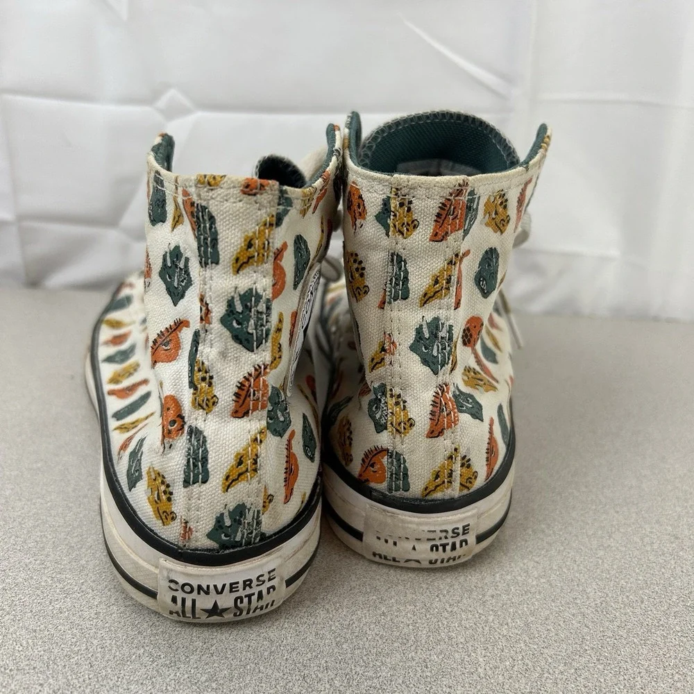 Converse All-Star DINOVERSE Chuck Taylor High Tops Dinosaur Shoes‎ Kids Size 2